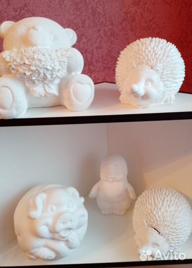 Гипсовые фигуры для росписи