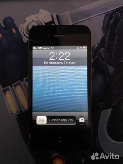 iPhone 4s 8gb ios6 раритет