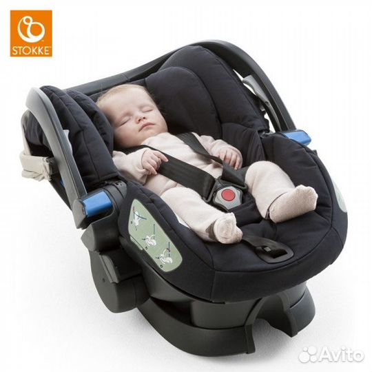 Напрокат. Авто кресло люлька 0+ Stokke izi sleep