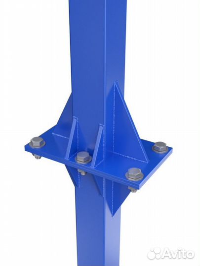 Стойка разборная одноопорная с щитом и массовым кольцом Pioner A13386