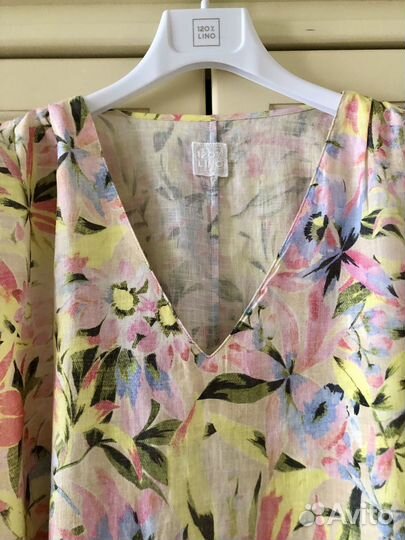 Льняное платье 120 Lino, 44-46-48-50 рос, Италия