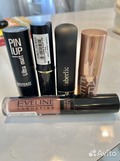 Помада,Румяна,Хайлайтер