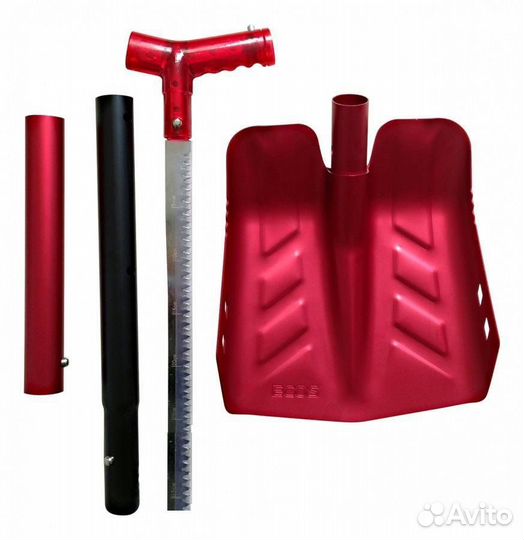 Лопата лавинная алюминиевая складная с пилой extre