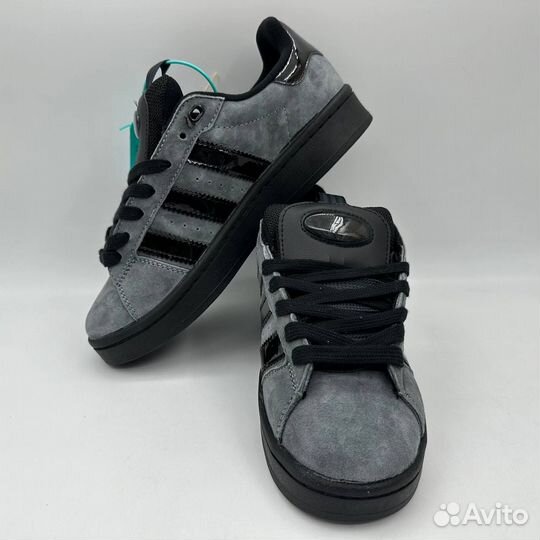 Кроссовки Adidas Campus Carbon Black'