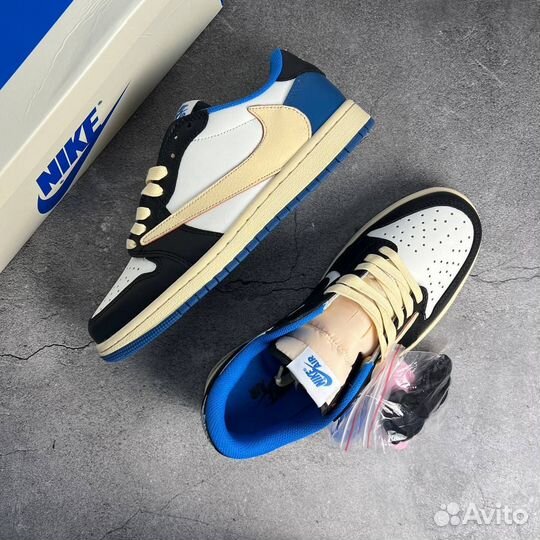 Nike air jordan 1 low travis scott fragment