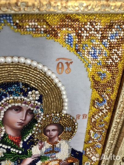 Икона из бисера