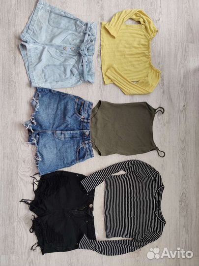Женские фирменные вещи пакетом s-m 45единиц