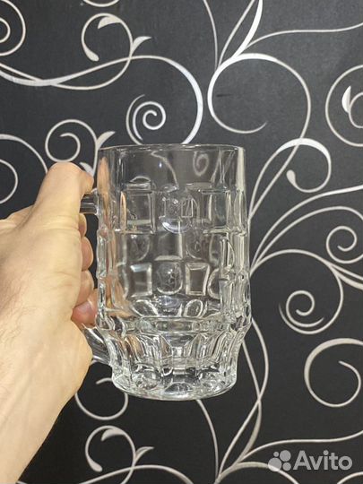 Стакан пивной. Пивная кружка комплект 6 шт. Новый