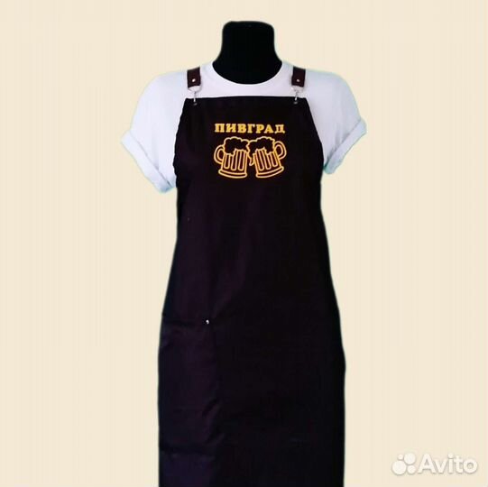 Фартук рабочий с логотипом