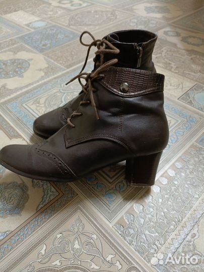 Сапоги женские натуральная кожа демисезонные 39 р