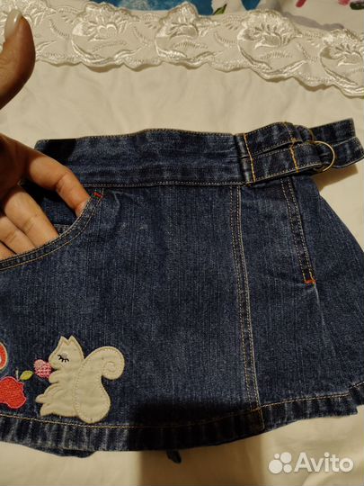 Юпка джинсы для девочки