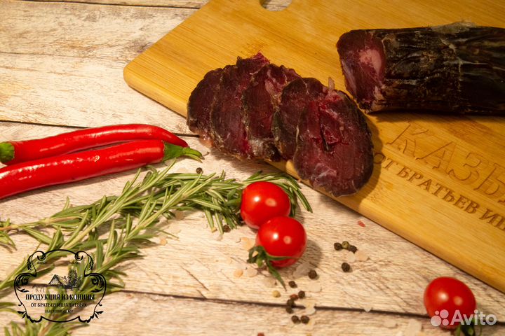 Колбаса из конины