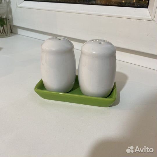 Набор для специй кухонный для соли и перца