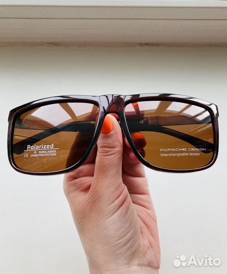 Очки Porsche Design поляризационные коричневые