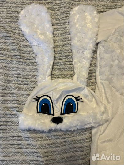 Новогодний костюм зайчик 110