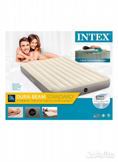 Надувной матрас intex