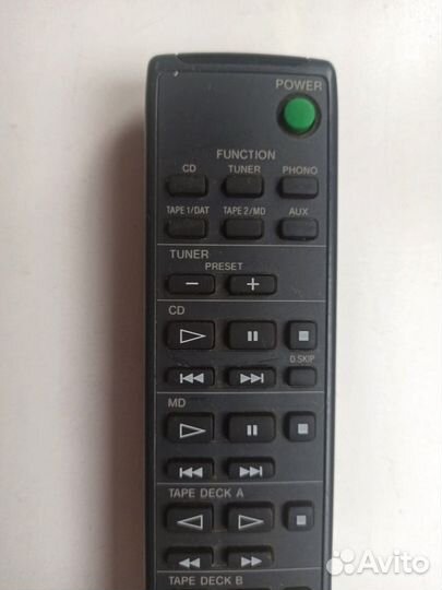 Пульт для усилителя, Sony RM-S315