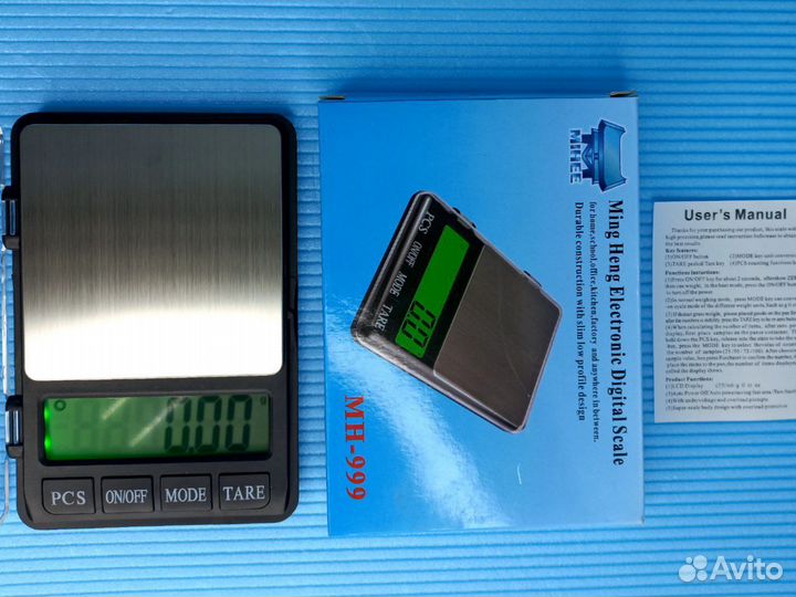 Весы ювелирные электронные от 0.01 до 600гр