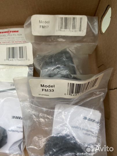 Аксессуары для фонарей surefire. Фильтры. Кнопки