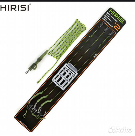Крючки hirisi, леска hirisi, FTK, 