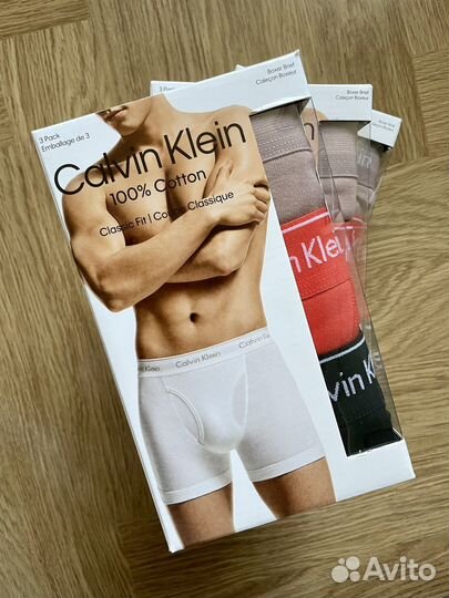 М,L Боксеры Calvin Klein Мужские оригинал Трусы