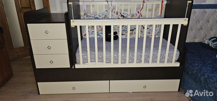 Кроватка трансформер