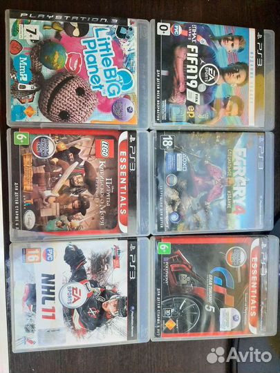 Игровые диски на ps3