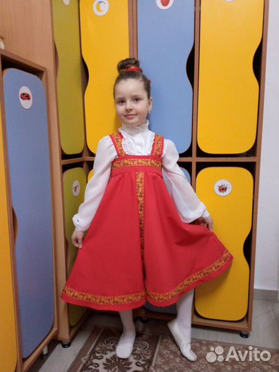 Сарафан для танцев. Русский народный