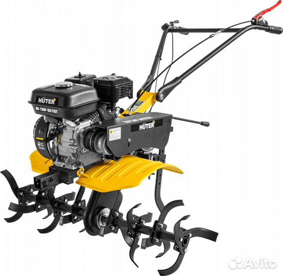 Мотоблок Huter мк-7500P BIG foot бензиновый 7.5л.с