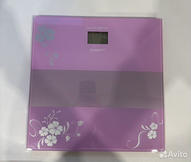 Весы напольные электронные Scarlett