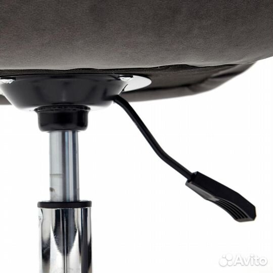 Стул компьютерный Style флок, серый, 29