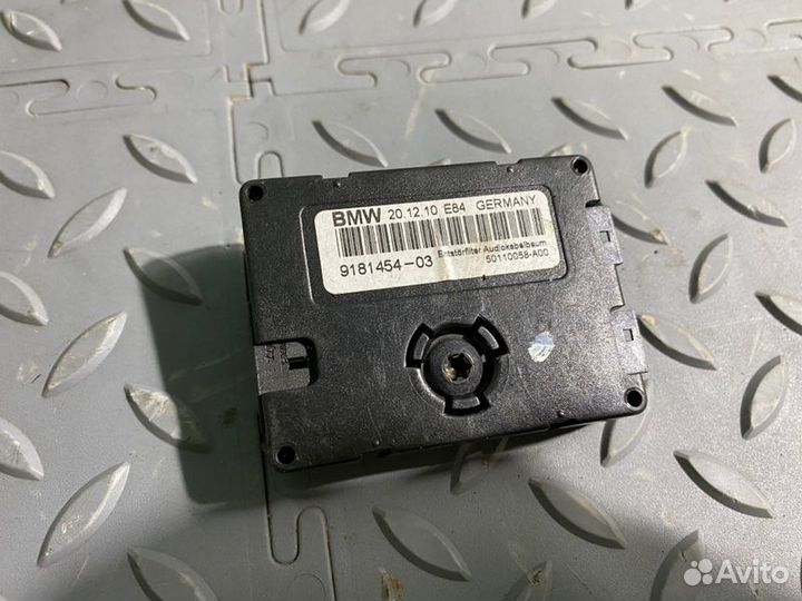 Помехоподавляющий фильтр Bmw X1 E84 N52B30 2011