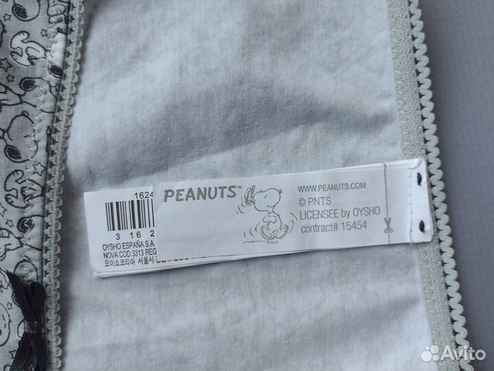 Новые женские трусы Oysho L/42-44 хлопок Снупи