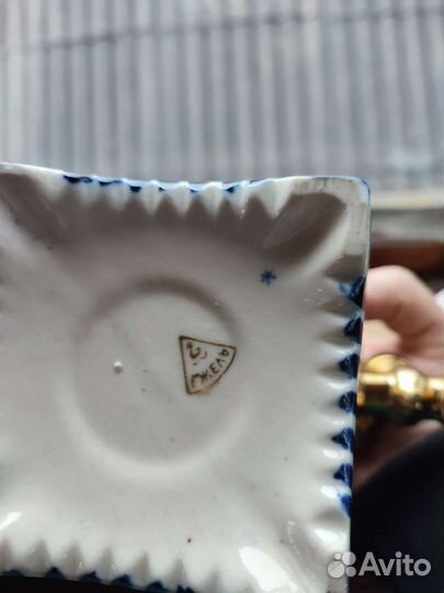 Самовар гжель СССР