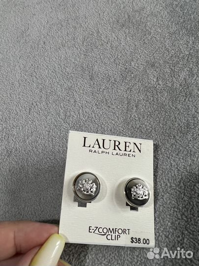 Клипсы Ralph Lauren есть нюанс