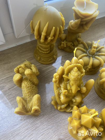 Восковые свечи