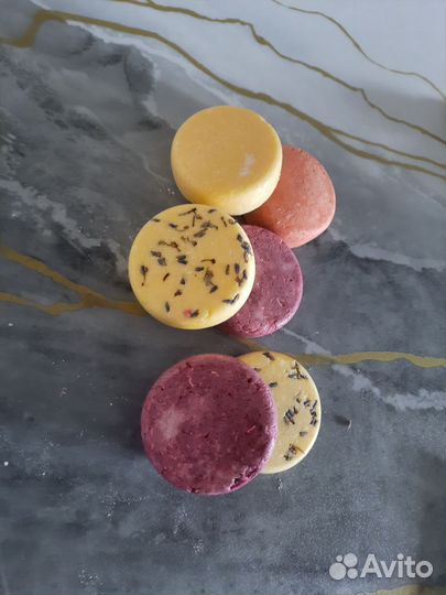 Твердый шампунь натуральный ручной работы