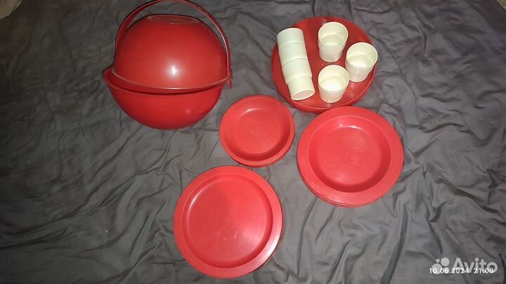 Набор посуды для пикника 6 персон