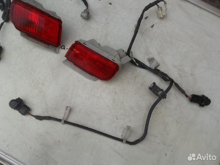 Toyota Land Cruiser 150 фара в задний бампер