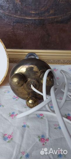 Антикварная Лампа настольная