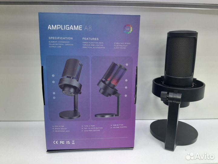 Микрофон на подставке