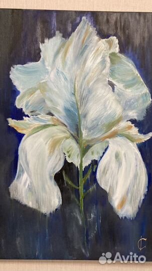 Цветок (интерьерная картина)