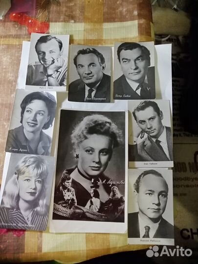 Фотографии Советских артистов