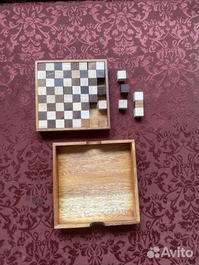 Игры из дерева головоломки