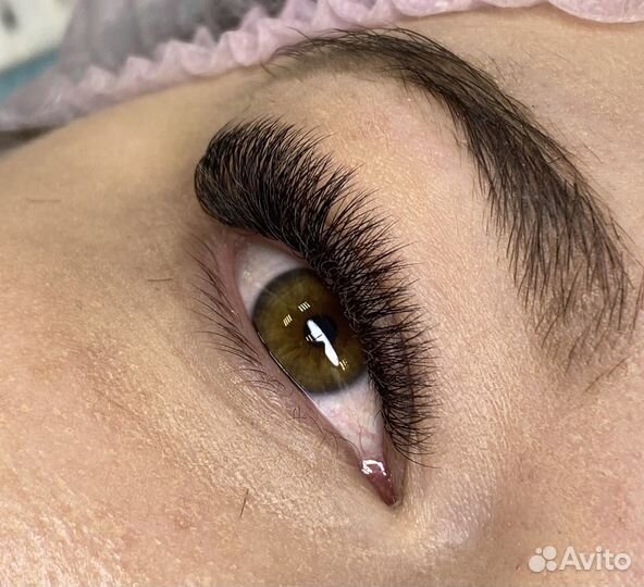 Наращивание ресниц на дому