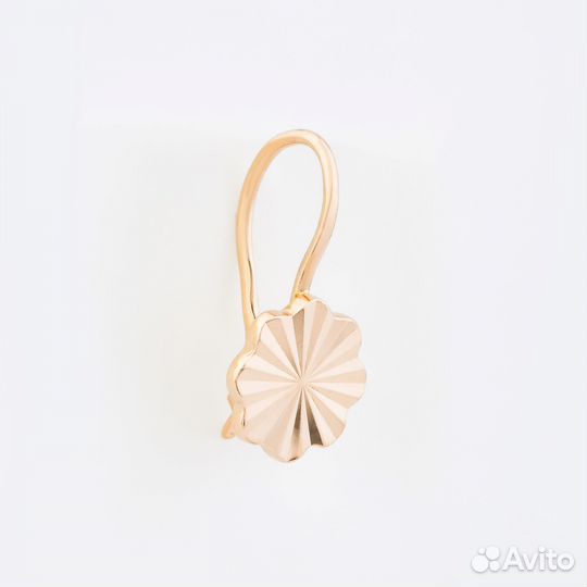 Серьги золотые