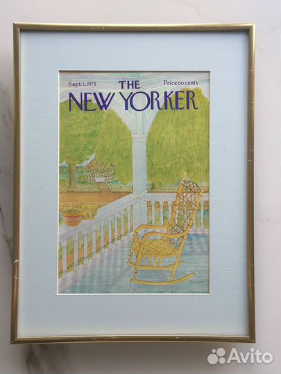 Обложка журнала The New Yorker от 1 сентября 1975