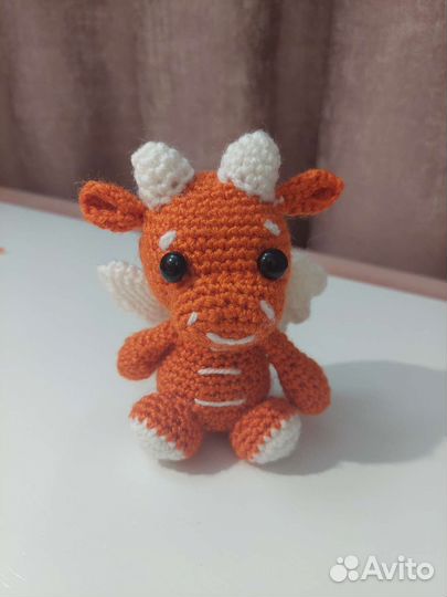 Мягкая игрушка Дракон, символ года 2024