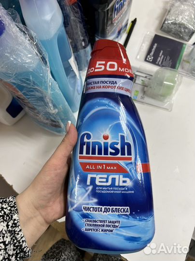 Финиш гель для посудомоечных машин