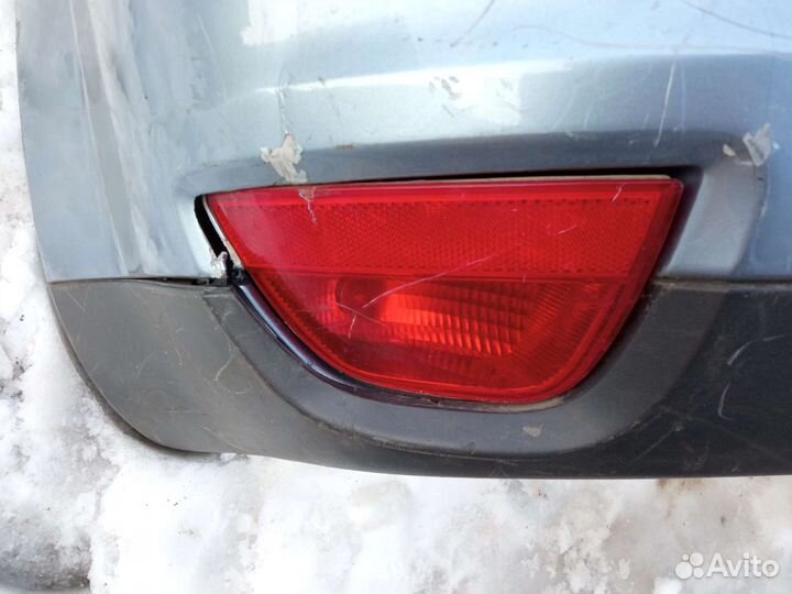 Задний бампер Ford Focus 2 хетчбэк